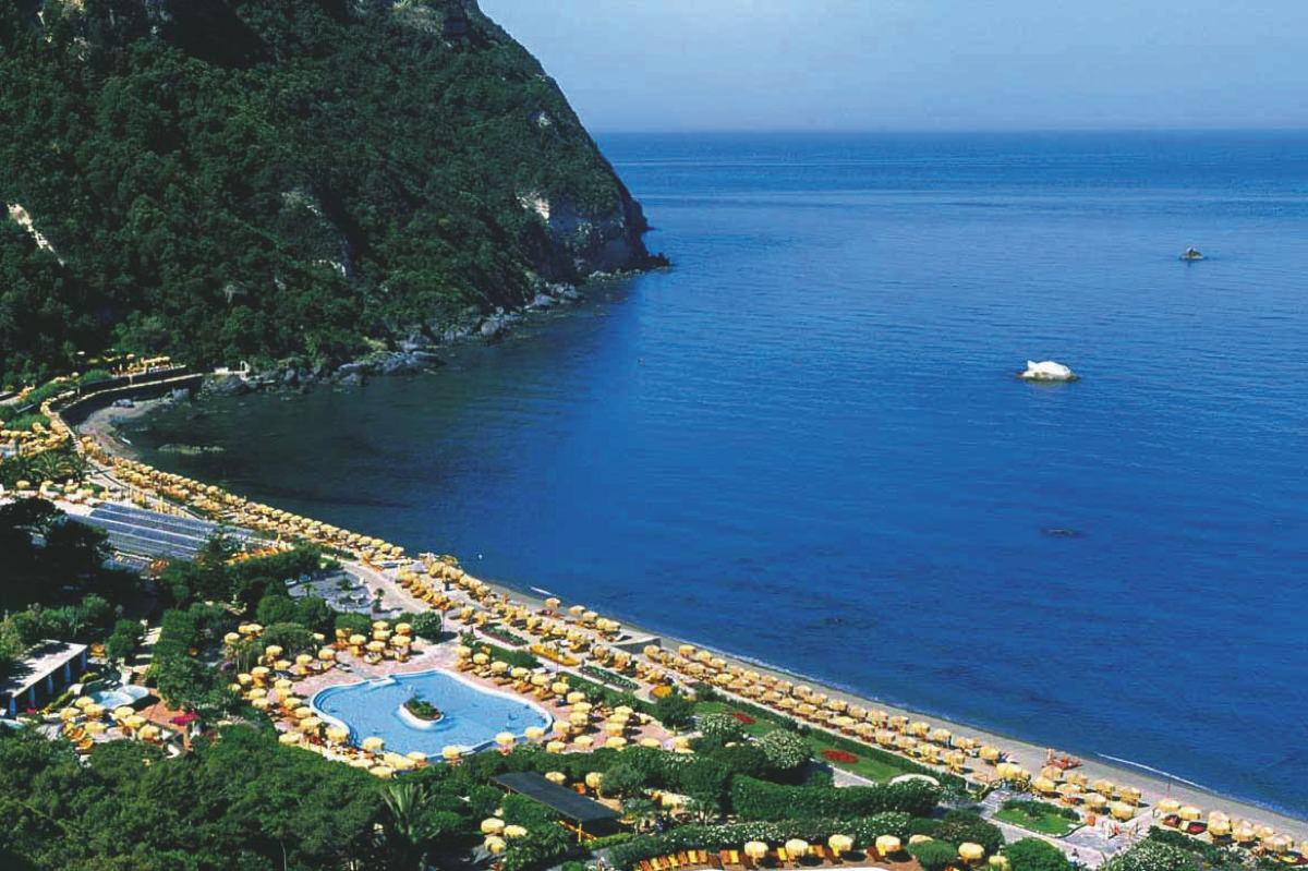 Italien Ischia Hotel Parco Delle Agavi Strand