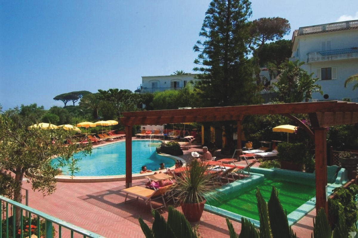 Italien Ischia Hotel Terme la Pergola Pool