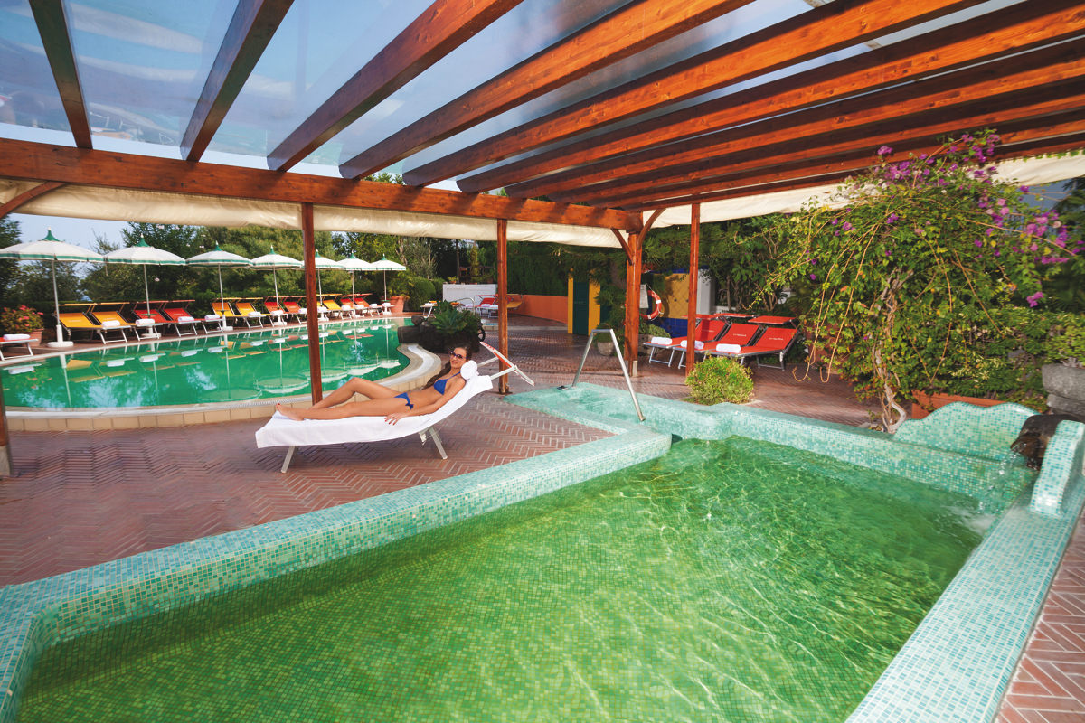 Italien Ischia Hotel Terme la Pergola Pool