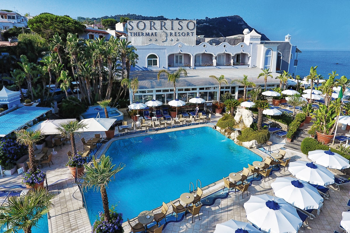 Italien Ischia Hotel Sorriso Therme Pool