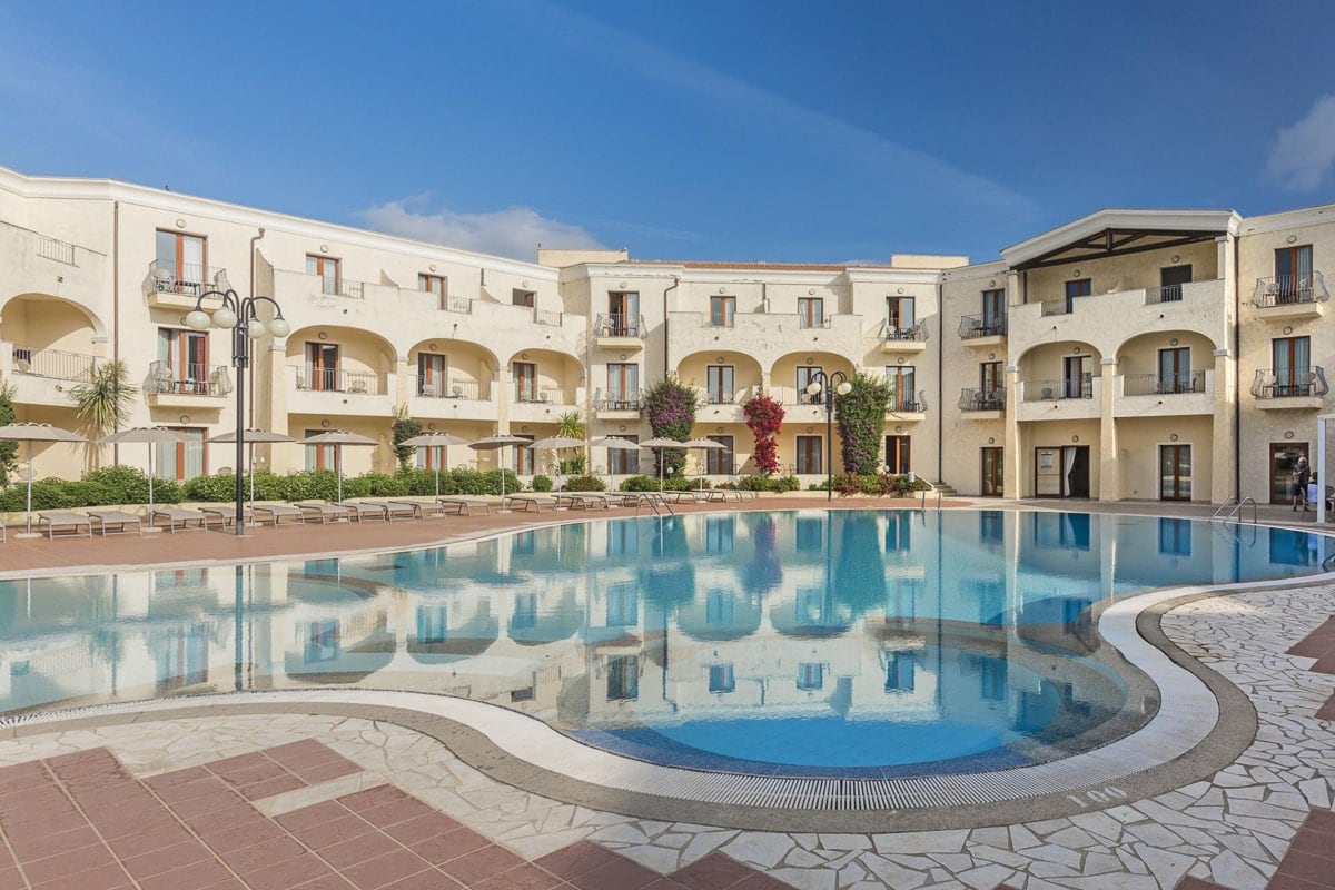 Italien Sardinien Hotel Blu Morisco Pool