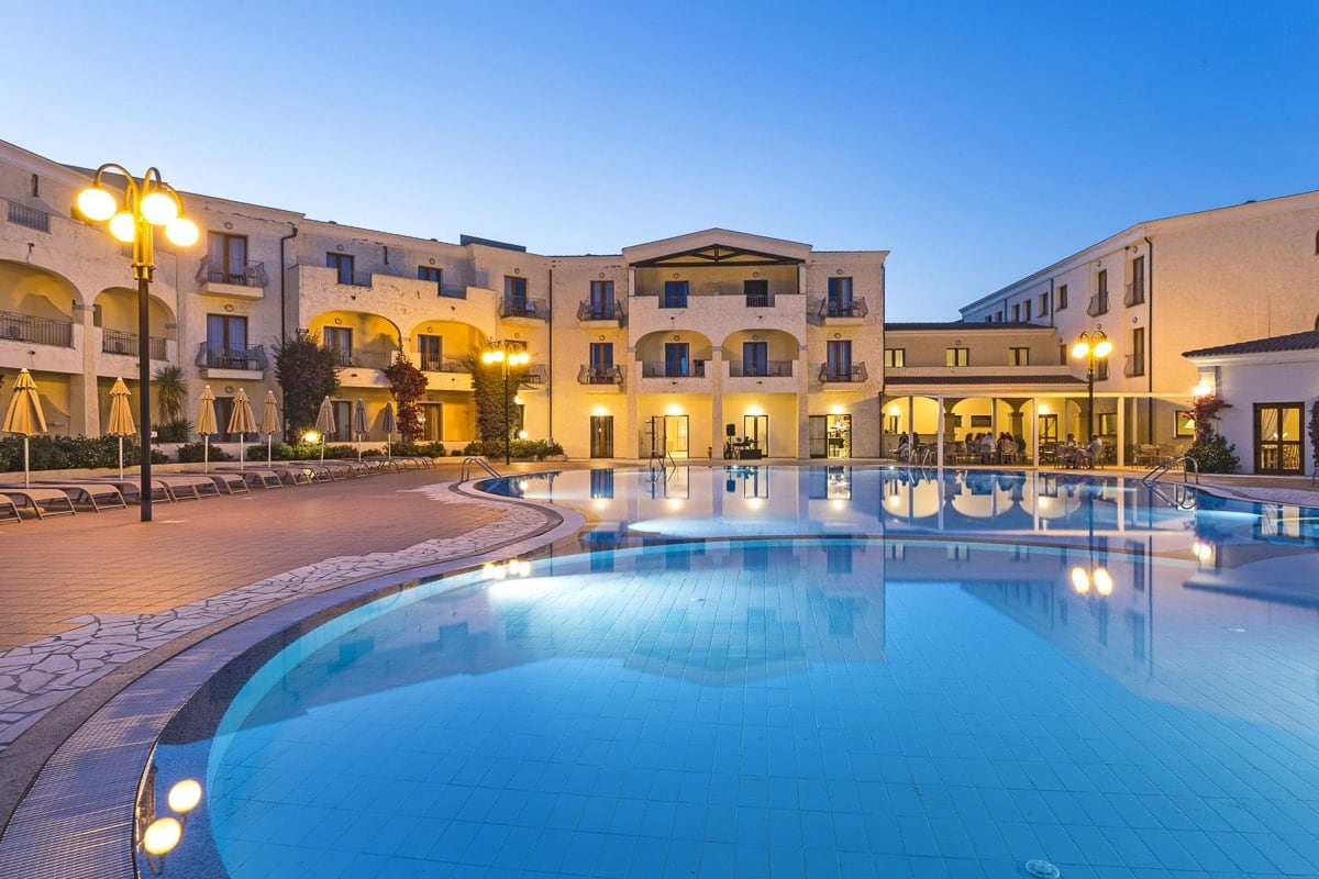 Italien Sardinien Hotel Blu Morisco Pool