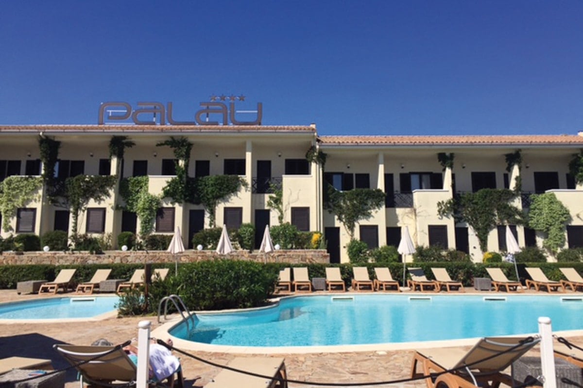 Italien Sardinien Hotel Palau Pool