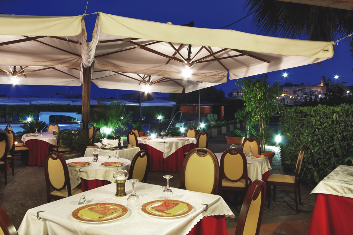 Italien Liparische Inseln Hotel Aktea Restaurant