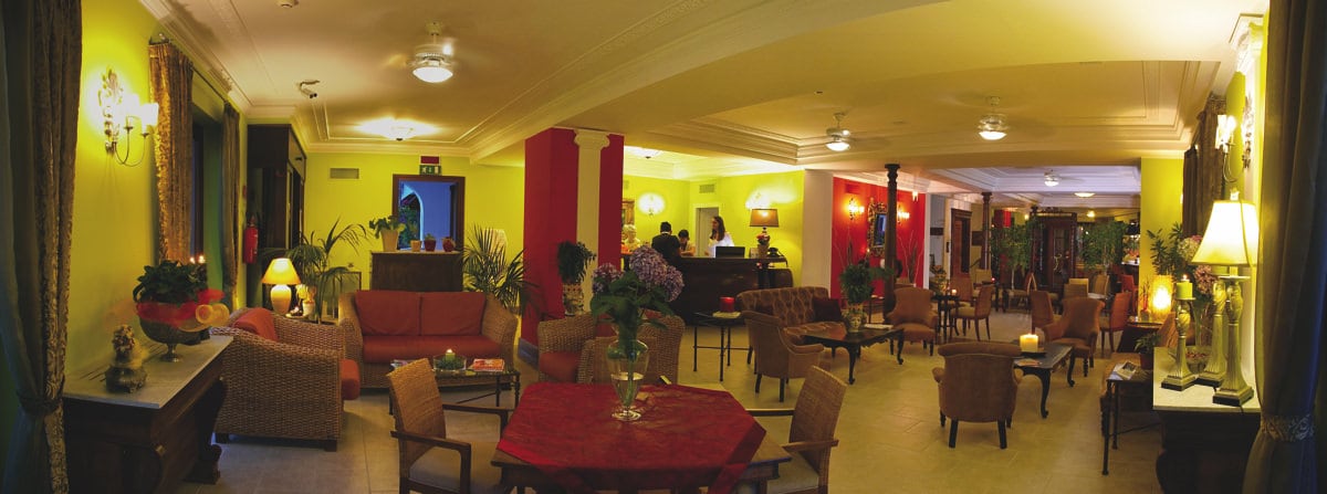 Italien Liparische Inseln Grand Hotel Arciduca Halle