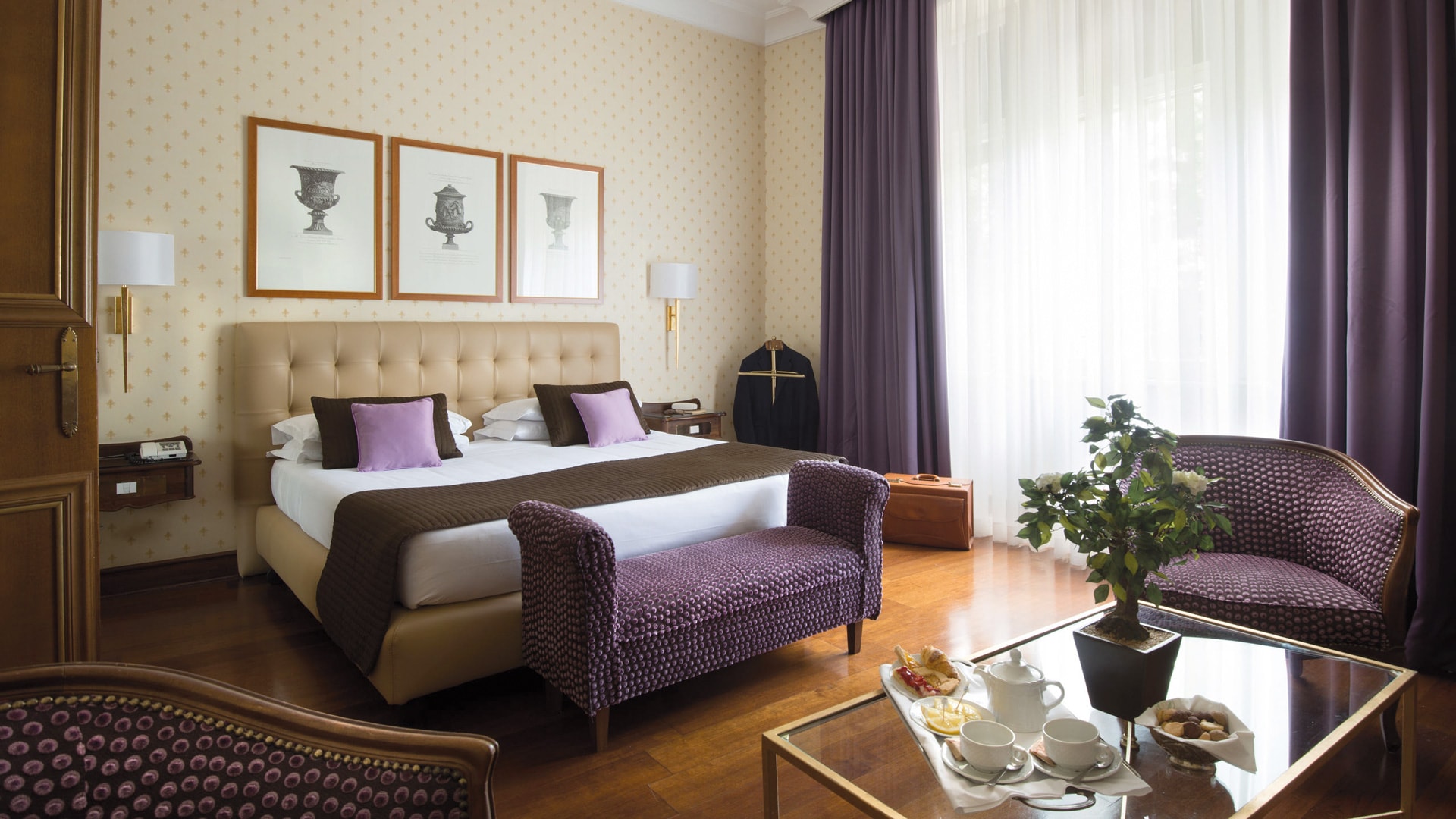 Italien Rom Hotel Imperiale Zimmer