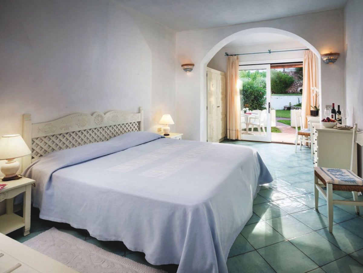 Italien Sardinien Club Hotel Baja Sardinia Zimmer