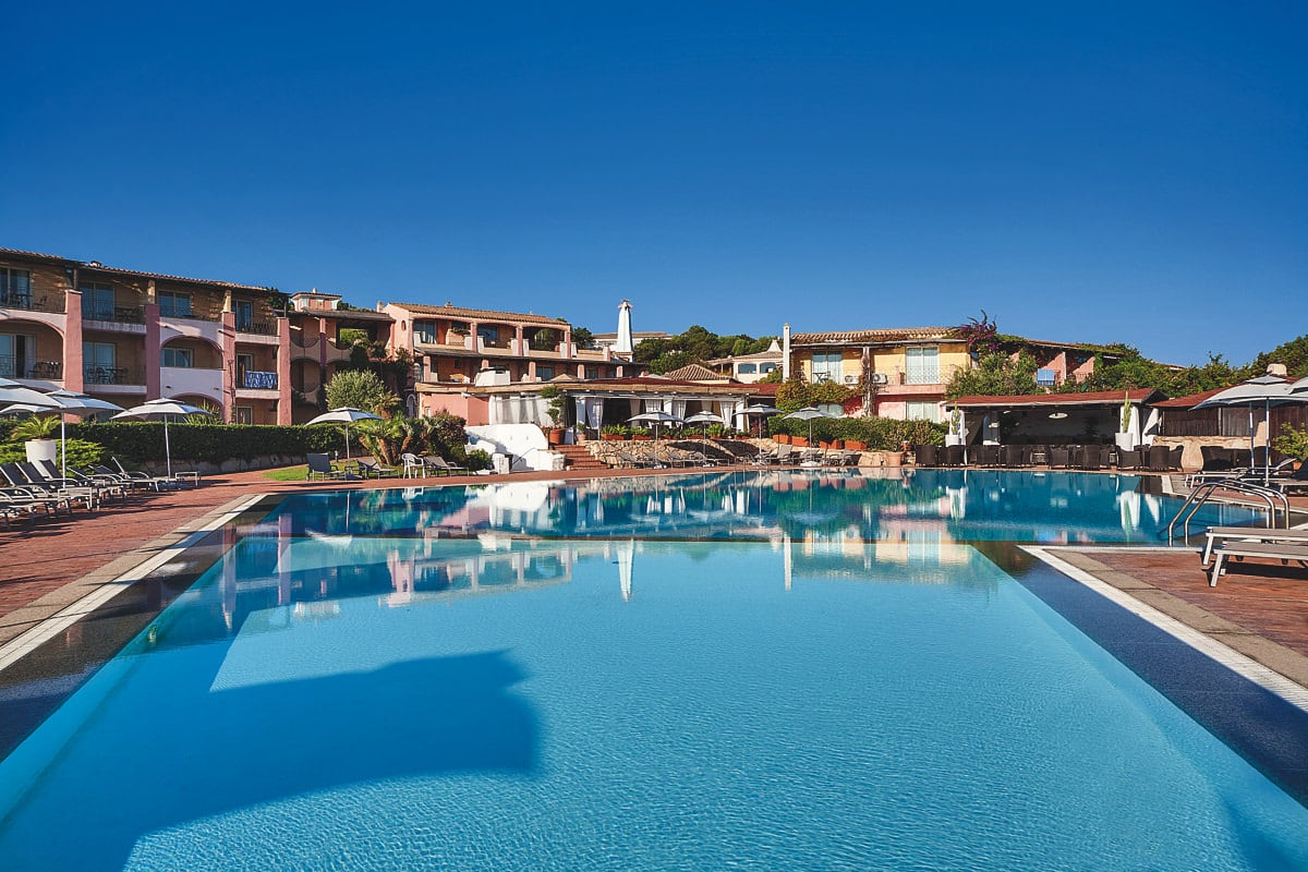 Italien Sardinien Grand Hotel Porto Cervo Pool
