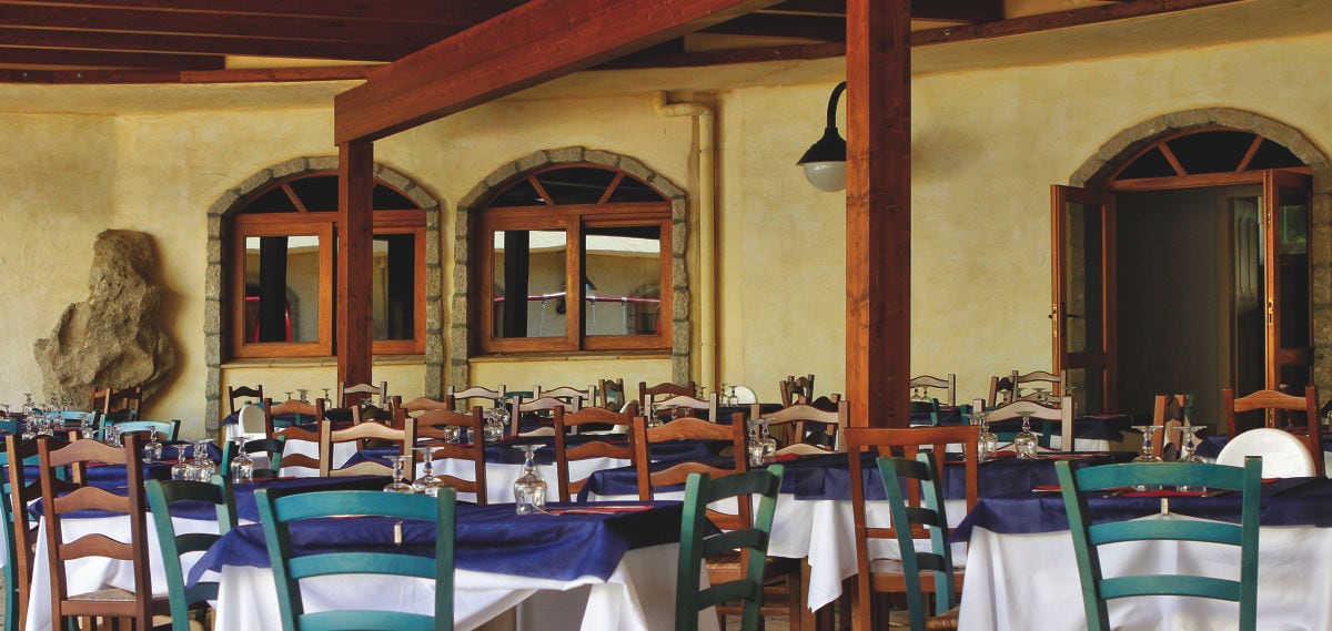 Italien Sardinien Hotel Posada Restaurant