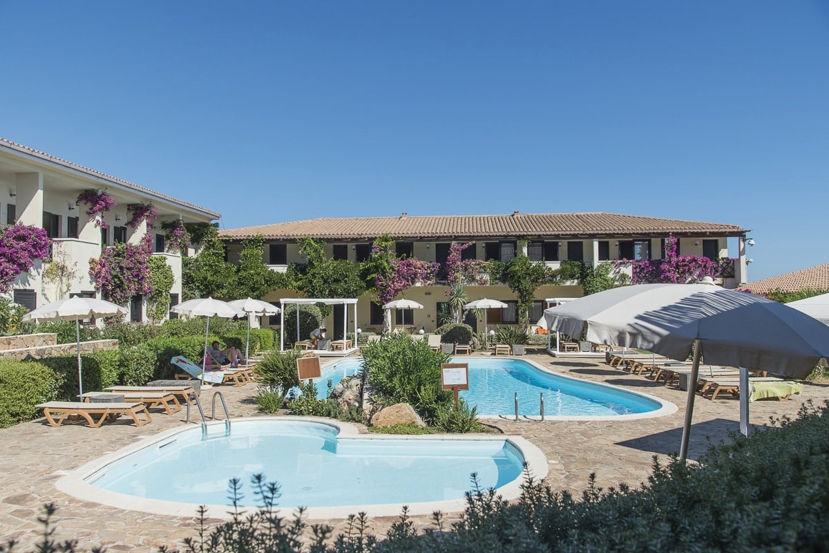 Italien Sardinien Hotel Palau Pools