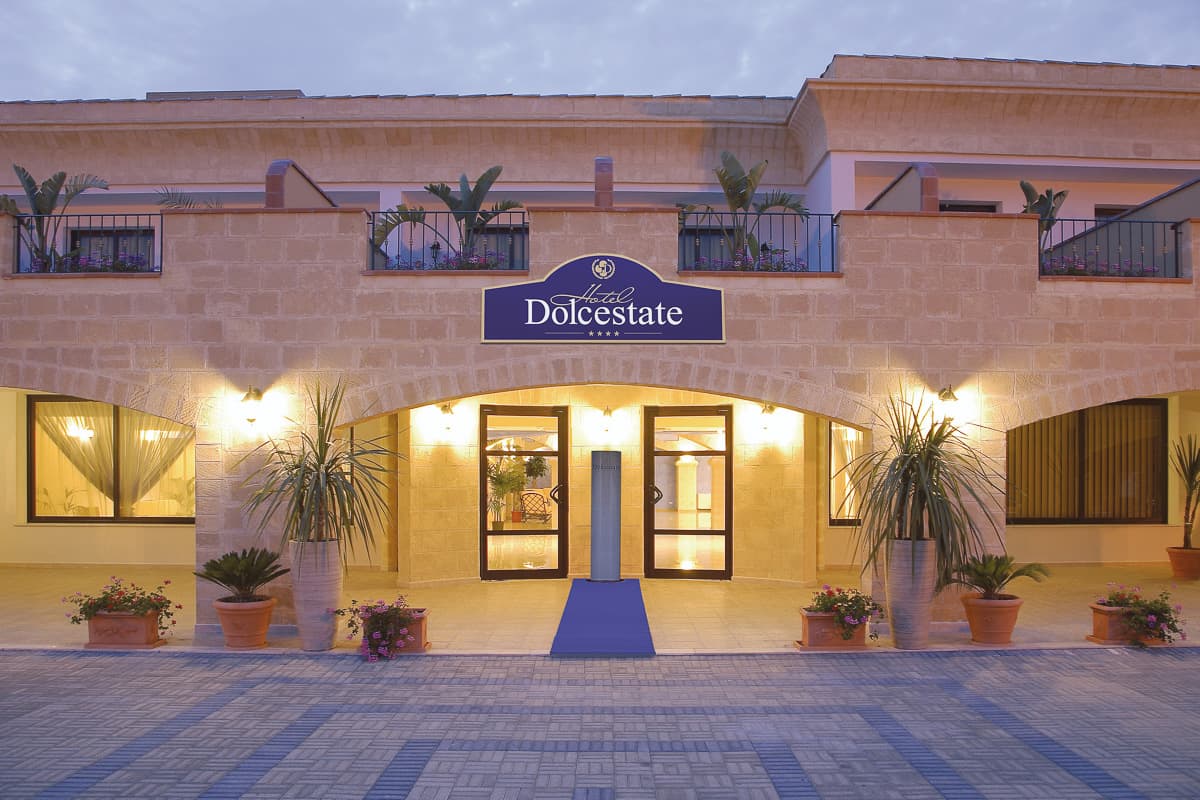Italien Sizilien Hotel Dolce Estate Eingang