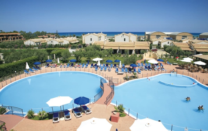 Italien Sizilien Hotel Dolce Estate Pools
