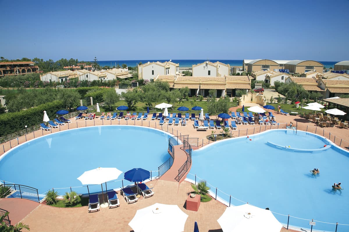 Italien Sizilien Hotel Dolce Estate Pools