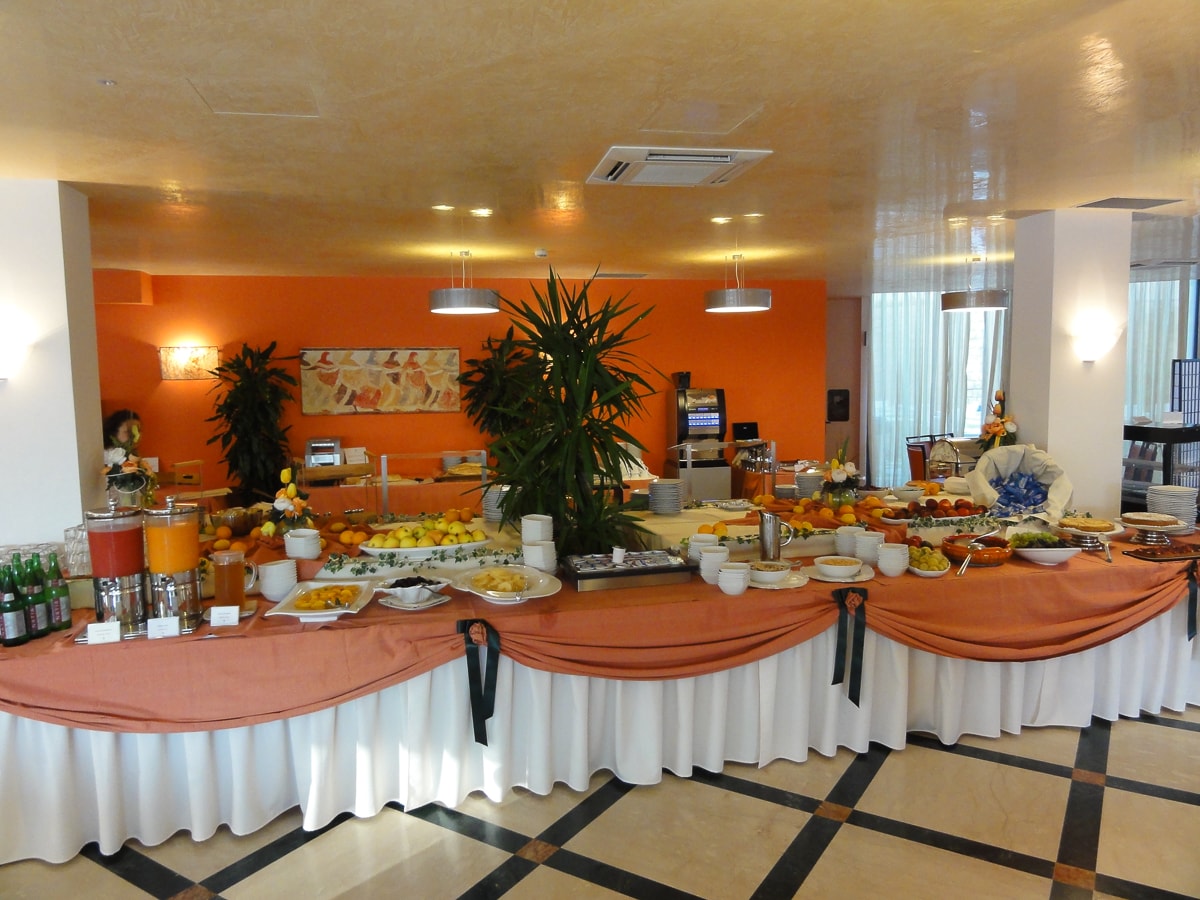 Italien Sizilien Hotel Sea Palace Buffet