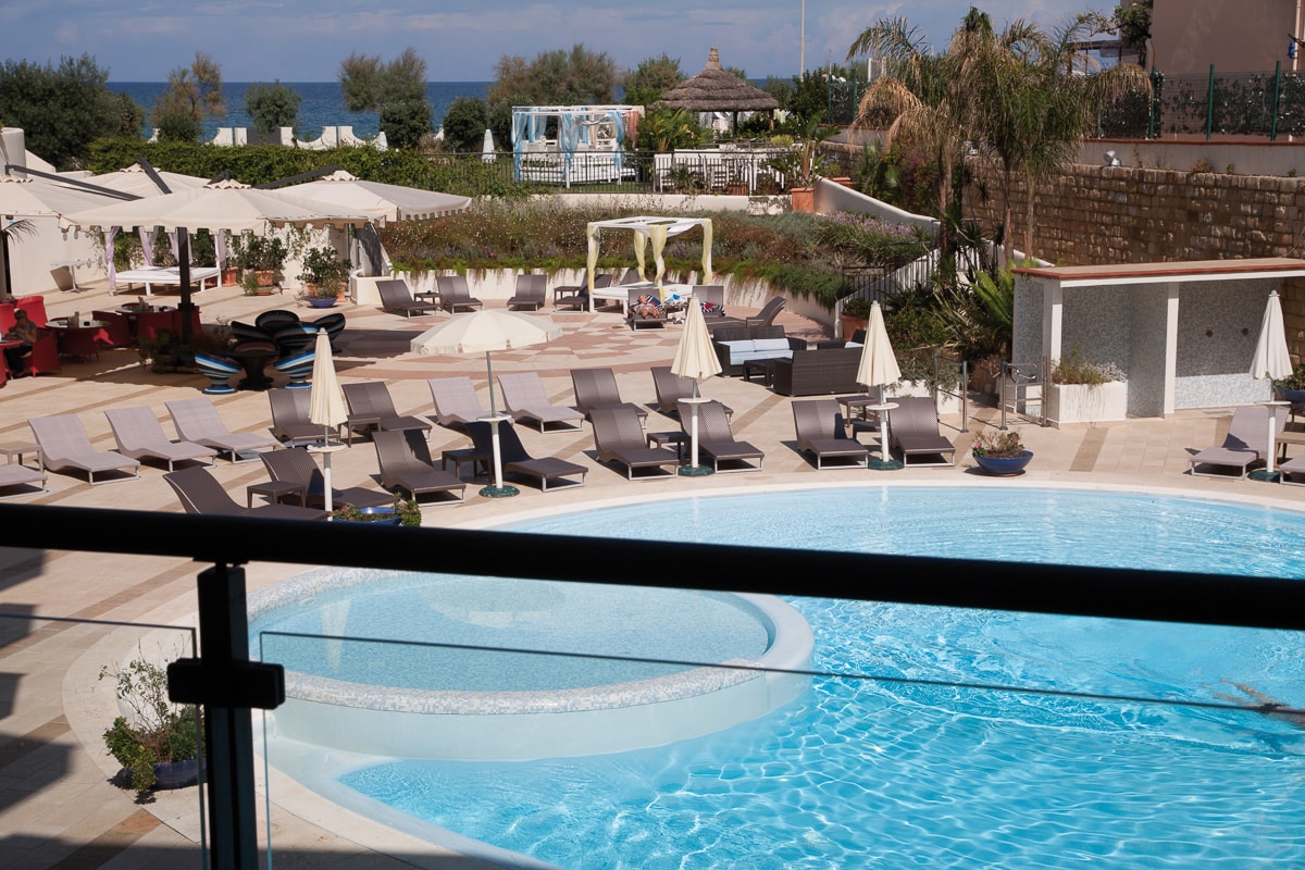 Italien Sizilien Hotel Sea Palace Pool