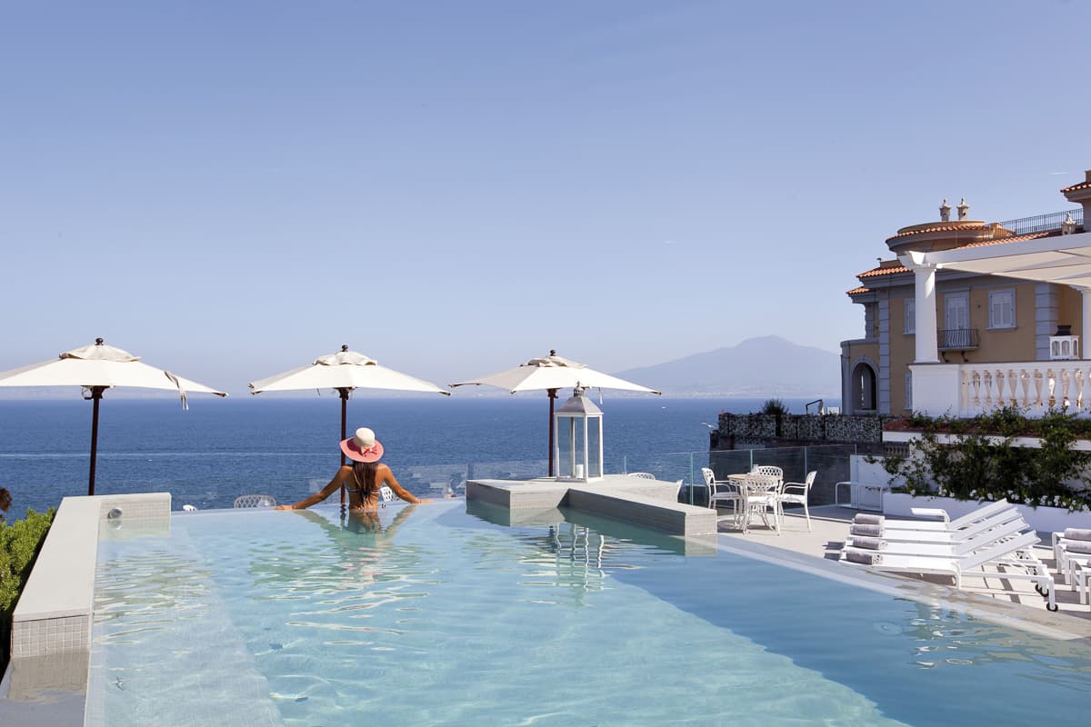 Italien Sorrent Hotel Corallo Pool