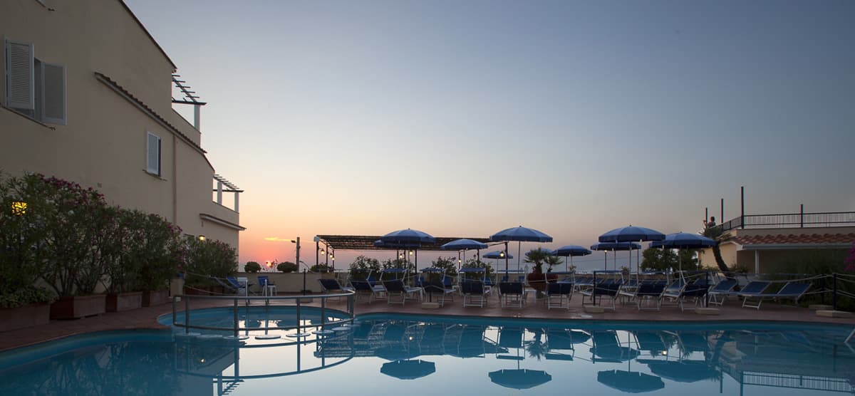 Italien Sorrent Hotel Piccolo Paradiso Pool
