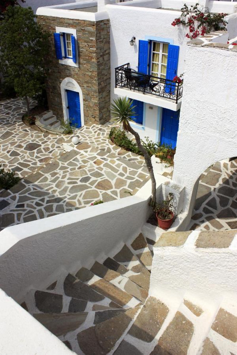 Griechenland Naxos Holidays Hotel Außen