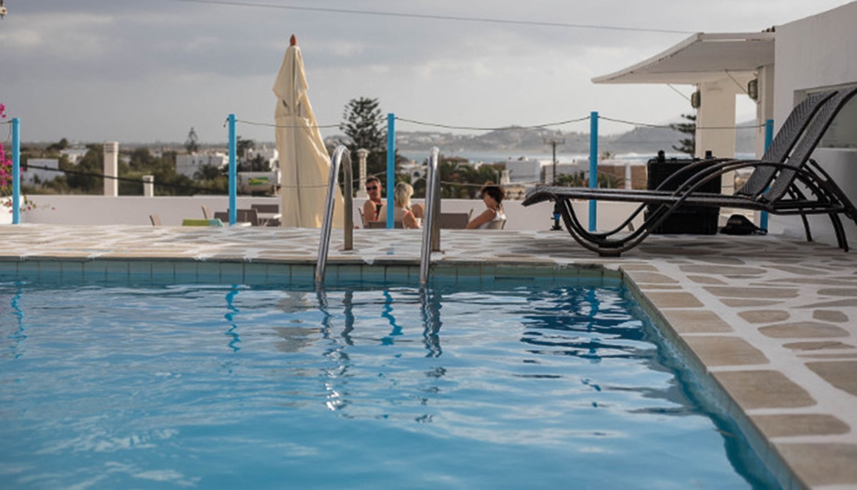 Griechenland Naxos Hotel Mare Naxia Pool
