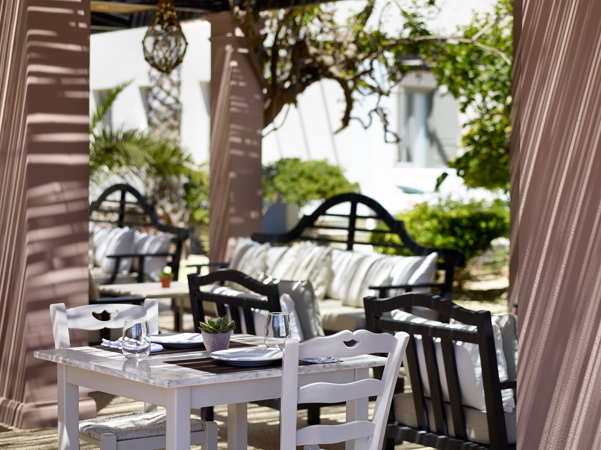 Griechenland Santorin 9 Muses Santorini Resort Restaurant