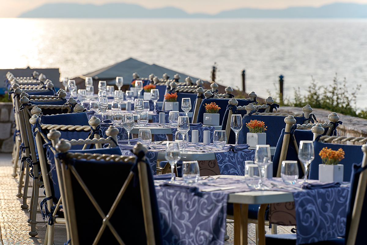 Griechenland Peloponnes Aldemar Olympian Village Resort Hauptrestaurant