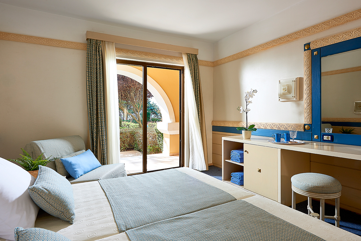 Griechenland Peloponnes Aldemar Olympian Village Resort Zimmer