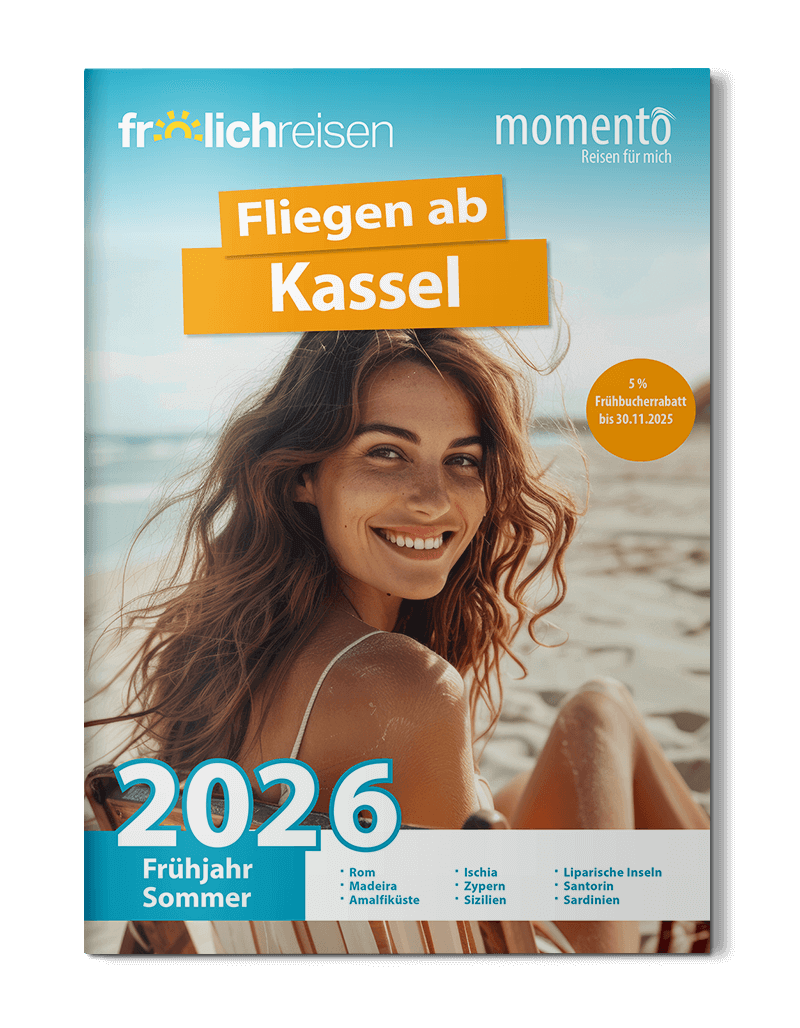 Katalog Cover Frühjahr/Sommer 2026 fröhlichreisen