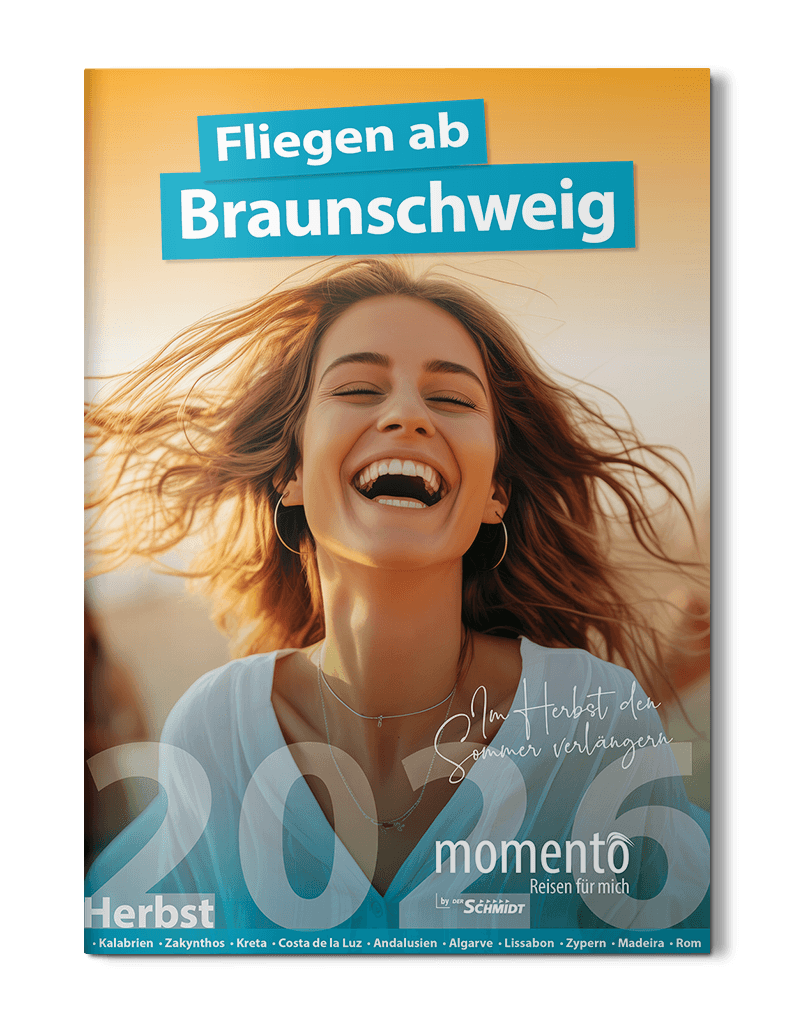 Herbstkatalog 2026 Fliegen ab Braunschweig